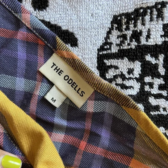 Plaid Sleeveless Dress in Yellow - Picture 6 of 7